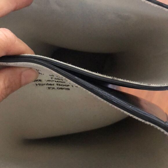 Hunter Original tall rain boots Black size 7 - Picture 7 of 8